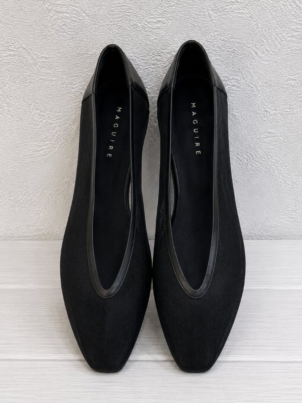 Maguire Torza Black Mesh Ballerina Ballet Flats EU 40 US 9.5-10